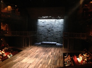 The "thrust" stage at the RSC